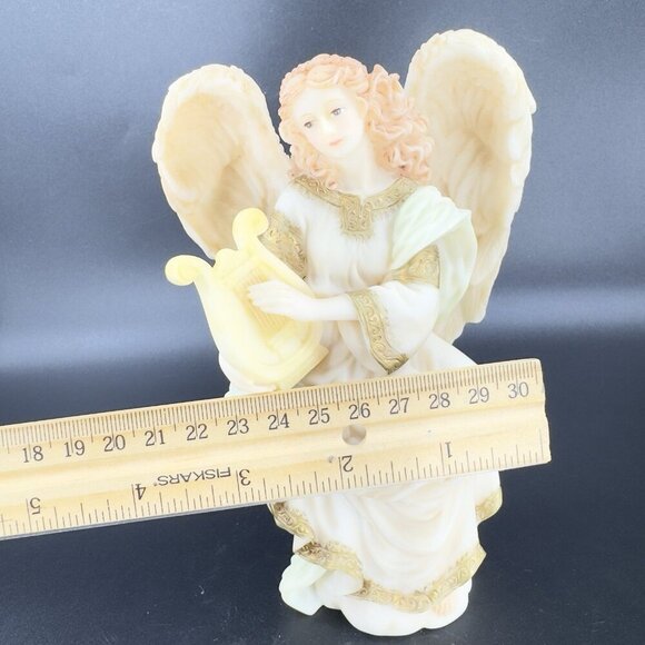 1993 Seraphim Classics Cymbeline Peacemaker Angel Figurine By Roman Vintage - Picture 3 of 10